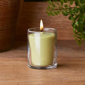 20-Hour Tea Leaf and Honey Scented Votive Candle (Set of 18)