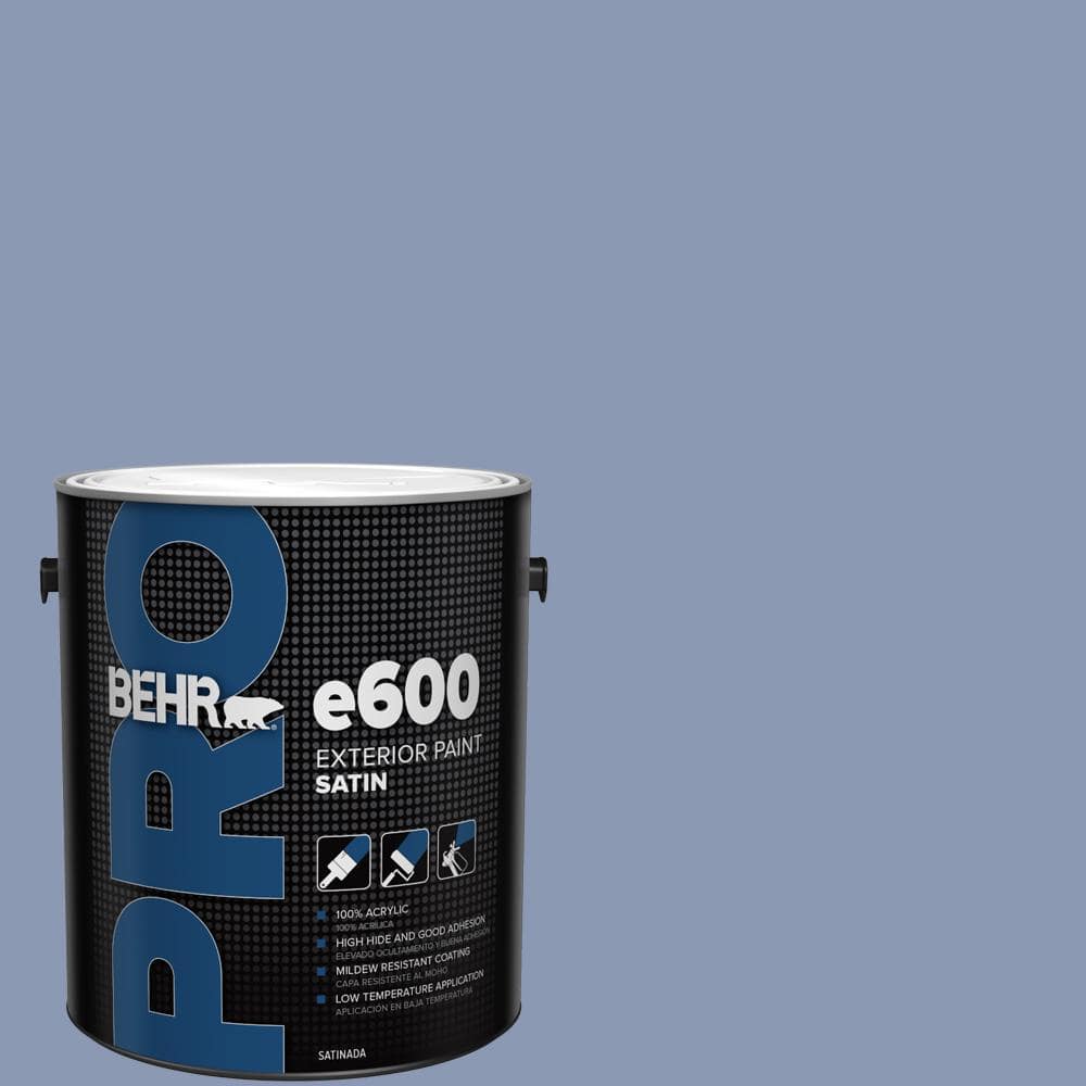 1 gal. #600F-5 Blueberry Buckle Satin Exterior Paint price history on PriceWatchPro