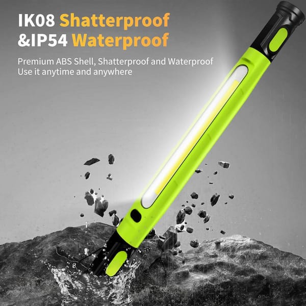 20 volt rechargeable led flashlight 20 Volt 3000 Lumen LED Work Light Magnetic Rechargeable Cordless Under Hood  Light Bar 27ISA11839