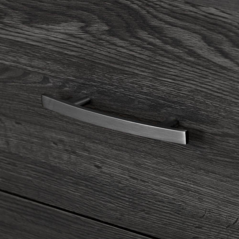 Gray Oak Double Dresser with Soft Close Drawers