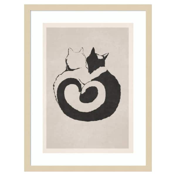 Amanti Art A3 Print by Emel Tunaboylu 1 Piece Framed Giclee Animal Art Print 25 in. x 19 in.