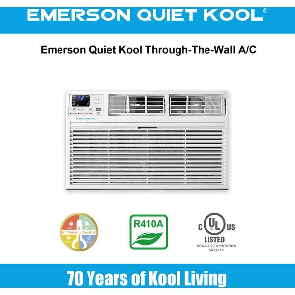 EMERSON QUIET KOOL 1,200 (DOE) BTU 230-Volt Through-the-Wall Air