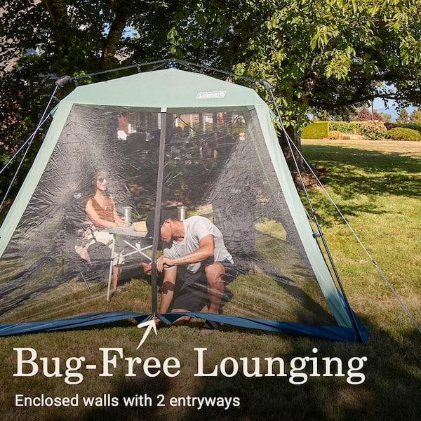 Coleman Skylodge 10 x 10 Instant Screen Canopy Tent, Moss 2208094