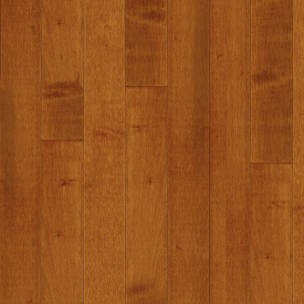 Bruce Take Home Sample - Cinnamon Maple Solid Hardwood Flooring 5 In. X ...