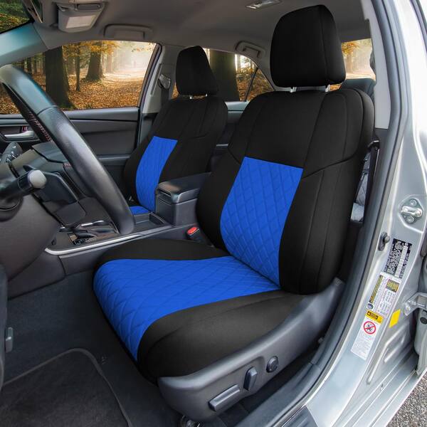 Fh Group Neoprene Waterproof Custom Fit Seat Covers For 2018 Toyota Camry Le To Se Xse Xle Dmcm5005blue Front - Global Automotive Accessories Neoprene Seat Covers Fh Group Neoprene Waterproof Custom Fit Seat Covers For 2018 Toyota Camry Le To Se Xse Xle Dmcm5005blue Front - Global Automotive Accessories Neoprene Seat Covers