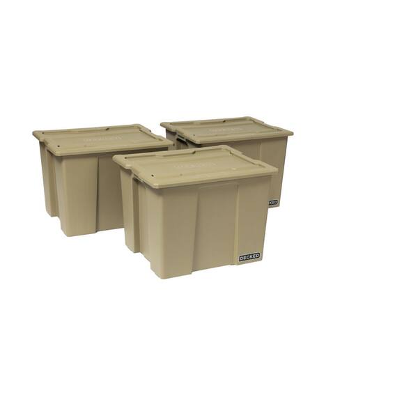 Payloader 64 Storage Tote - Desert Tan (3-Pack)