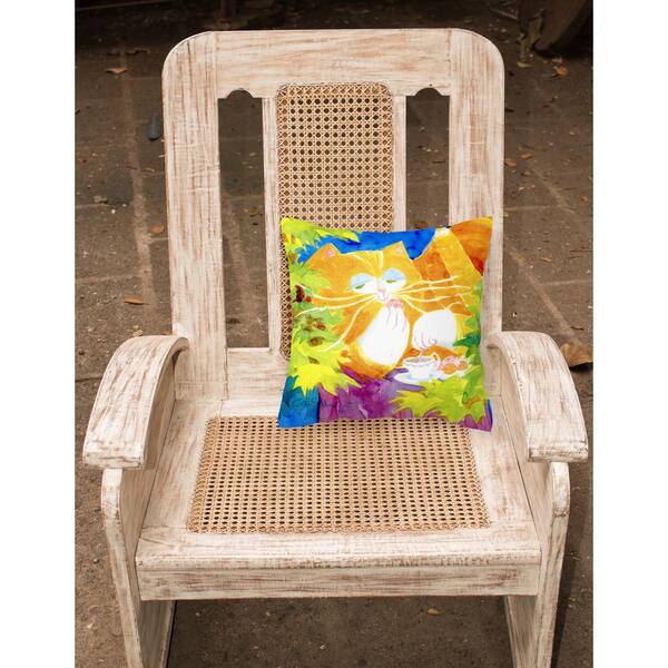 14Hx14W Multicolor Caroline's Treasures CJ2010-APW1414 Letter A Back to School Initial Canvas Fabric Decorative Pillow 14Hx14W Multicolor Caroline's Treasures CJ2010-APW1414 Letter A Back to School Initial Canvas Fabric Decorative Pillow
