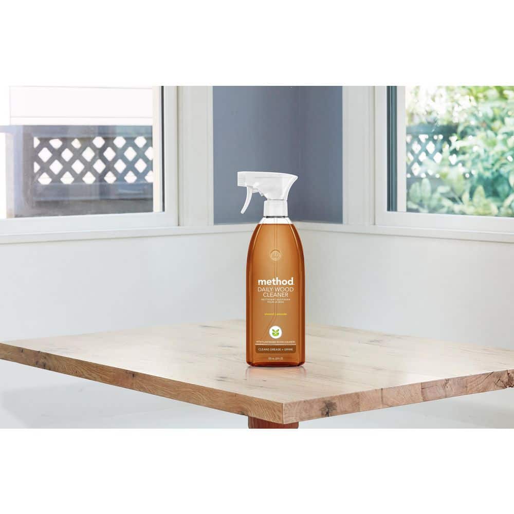 Method Almond Daily Wood Cleaner Spray Bottle - 28 fl oz
