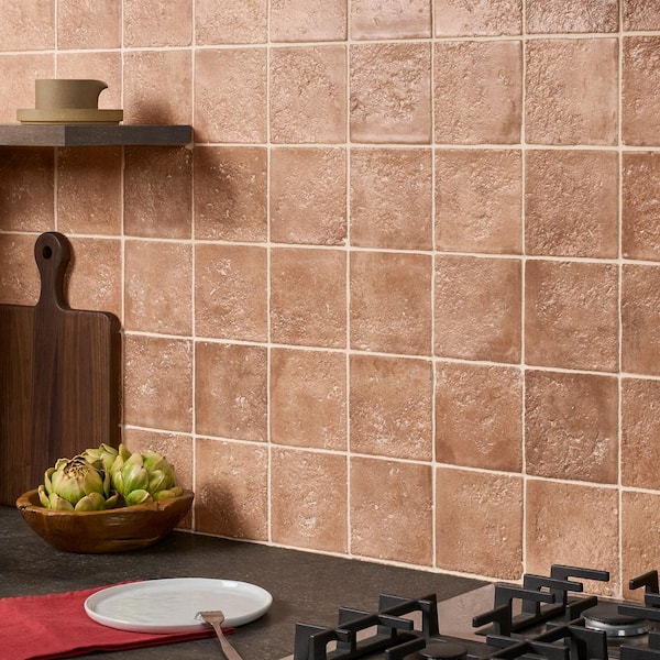 Ivy Hill Tile Terrano Terracotta 5.11 in. x 5.11 in. Textured