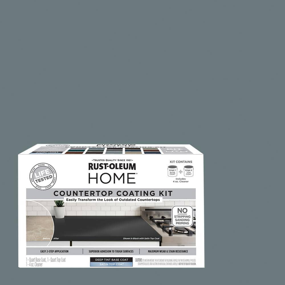 Rust-Oleum Home 1 qt. Juniper Satin Interior Countertop Paint Kit