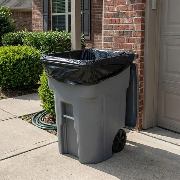 Toter 96 Gallon Trash Can Liners for Toter Garbage Cans(10-Count
