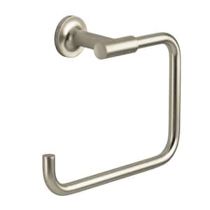 Purist Towel Ring in Vibrant Brushed Nickel