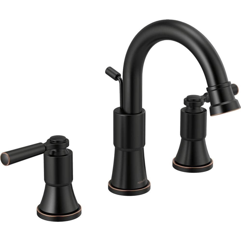 Westchester Traditional Oil-Rubbed Bronze 2-Handle Mid-Arc Bathroom Faucet