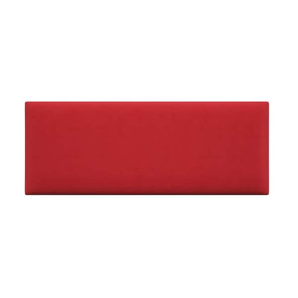 VANT Micro Suede Red Melon Twin-King Upholstered Headboards/Accent Wall Panels