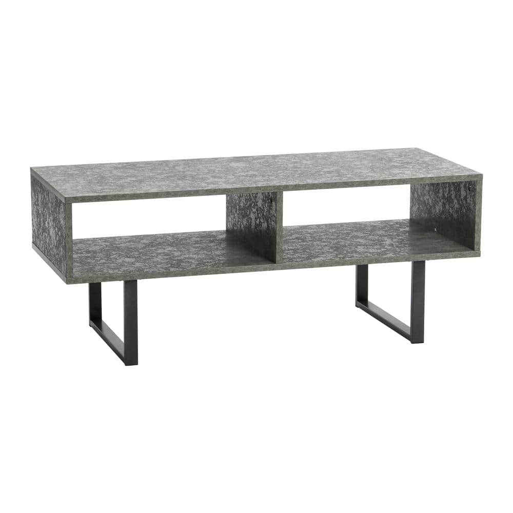 UPC 040071204310 product image for Jamestown Media Table, Rectangular, Holds a Maximum 60 in. Television, Slate Con | upcitemdb.com