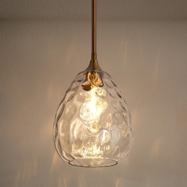 LNC Classic 1-Light Brass Pendant Light Modern Kitchen LNC Classic 1-Light Brass Pendant Light Modern Kitchen