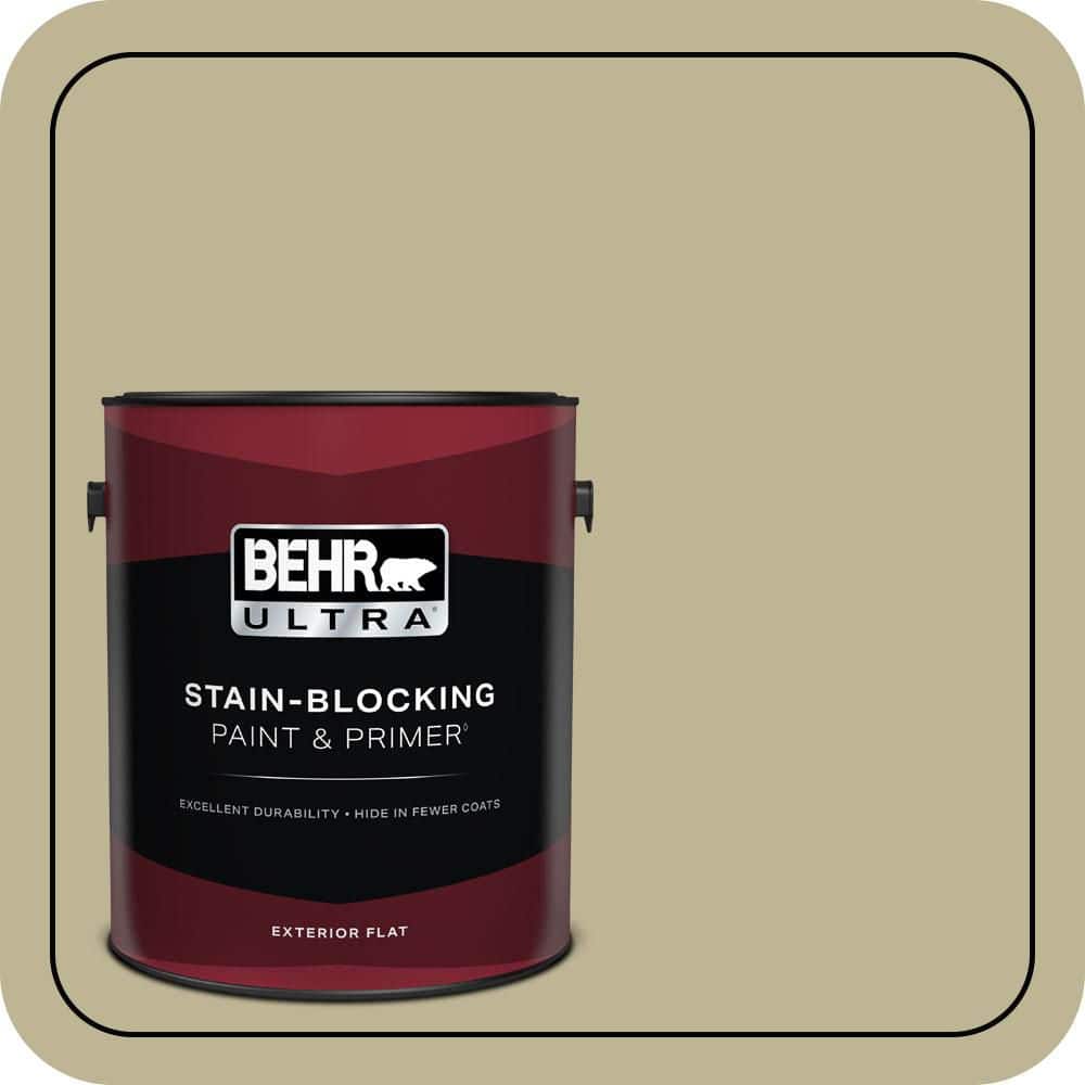 1 gal. #MQ6-30 Bamboo Shoot Flat Exterior Paint & Primer price history on PriceWatchPro