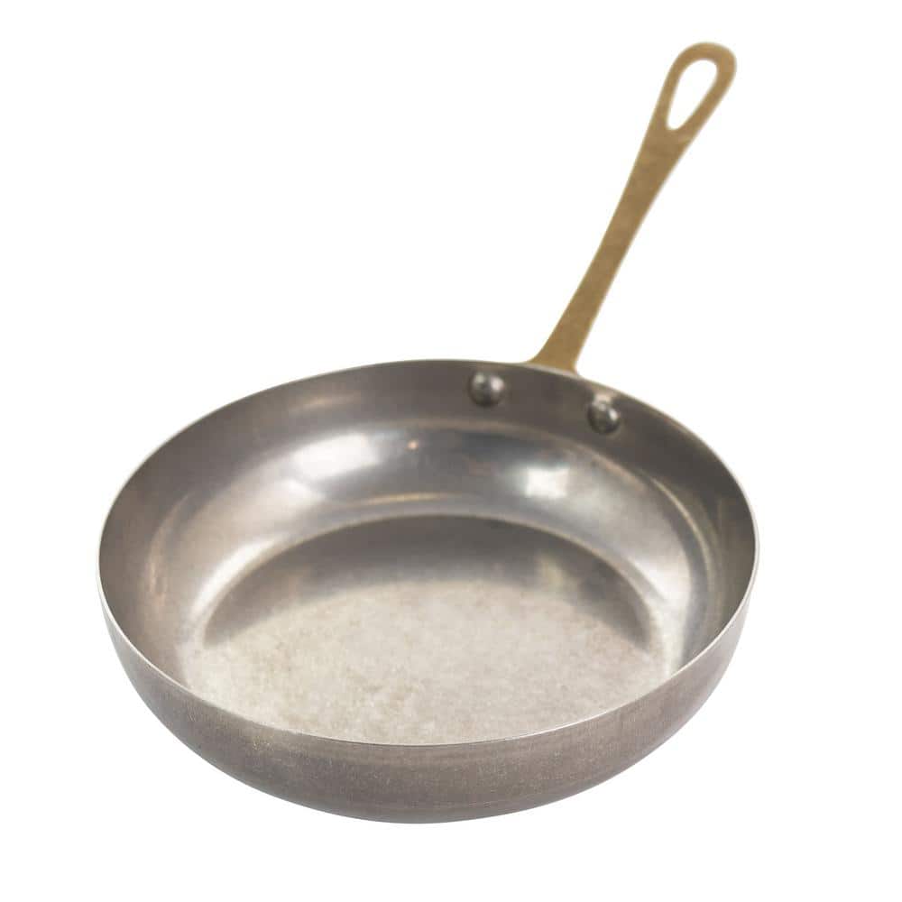 dwell six  hammered silver fry pan (9.5 inch)