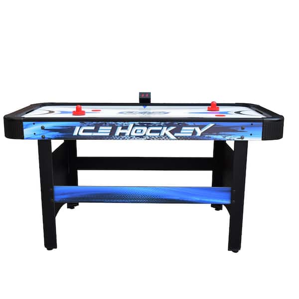 Table Top Air Hockey Battery Operated Pushers Pucks Family Xmas Game Play Set 