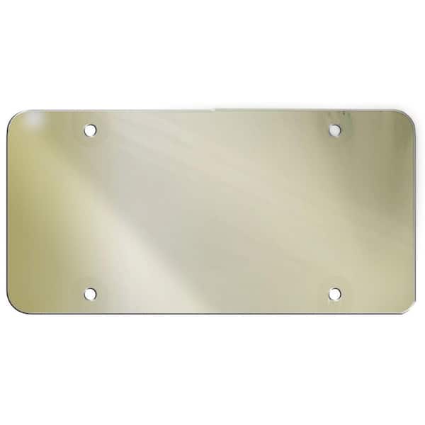 Custom Accessories Unbreakable Smoke License Plate Cover