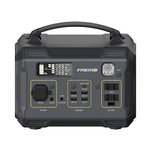 X300 300-Watt Continuous Output/600-Watt Peak Output Push Button Start Battery for Outdoors, Recharge 0-100% in 2-Hours