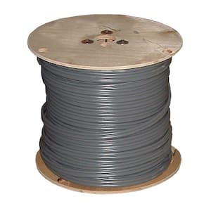 1000 ft. 12/3 Gray Solid CU UF-B W/G Wire