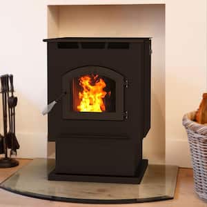 2,200 sq. ft. EPA Certified Pellet Stove with 80 lbs. Hopper and Auto Ignition
