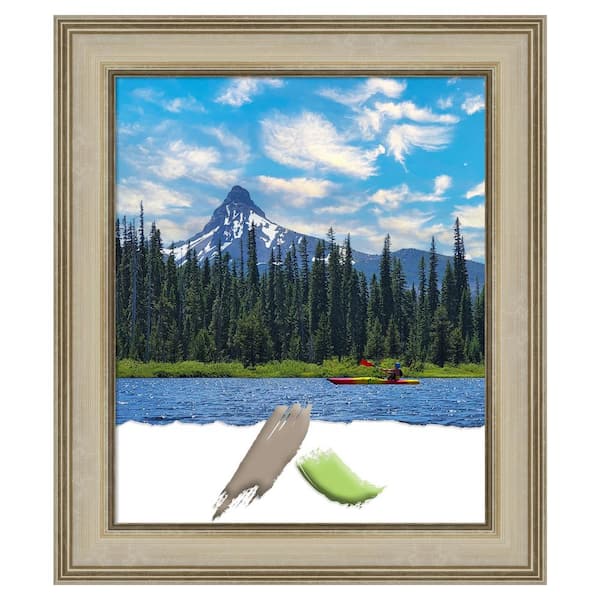 Amanti Art Colonial Light Gold Picture Frame Opening Size 20 x 24 in.