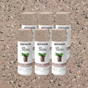 12 oz. Stone Creations Pebble Textured Finish Spray Paint (6-Pack)