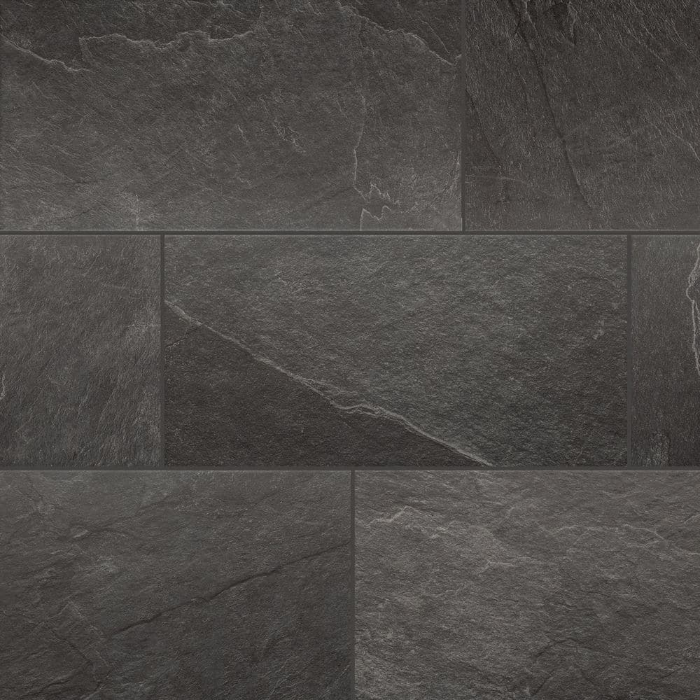 Sediment Slate Matte 12 in. x 24 in. Porcelain Floor and Wall Tile Sample (1.9 sq. ft. /Piece) price history on PriceWatchPro