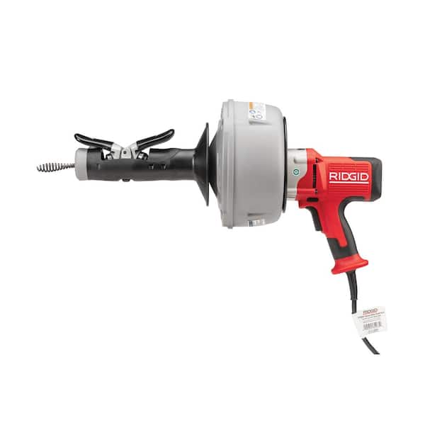 K-45 120-Volt Auto-Feed Drain Cleaning Machine with C-1IC/ C-6/ C-21 Cables, Inner Drum, Tool Set, and Carrying Case