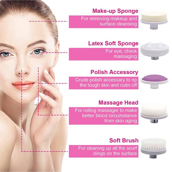 ボディ・フェイスケア SALONIA ION FACIAL BRUSH & AQUA PEELING Salonia Ion Facial Brush | Japan Trend Shop