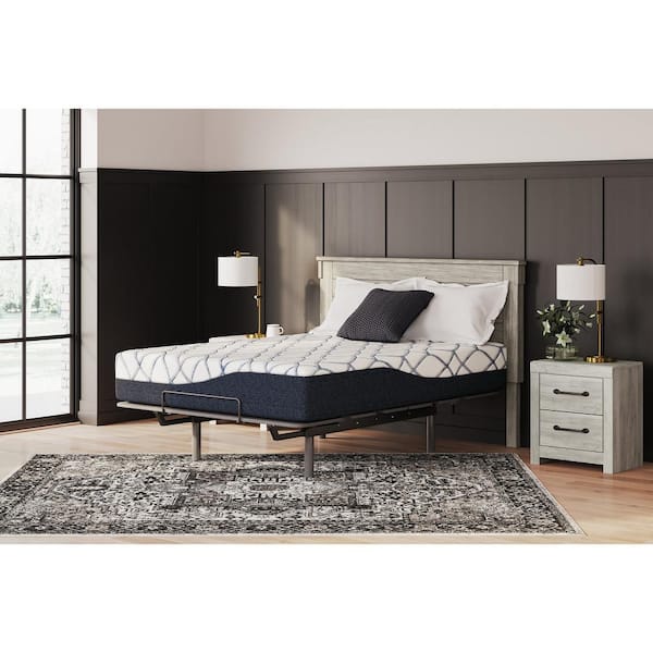 12 in. Chime Elite 2.0 California King Plush High Density Foam 12 in. Bed-in-a-Box Mattress