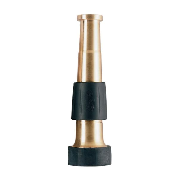 Orbit 5 in. Heavy-Duty Adjustable Brass Spray Hose Nozzle