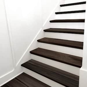 Lotto 1.25 in. T x 12 in. W x 47.2 in. L Luxury Vinyl Stair Tread Eased Edge (2 Pieces/case)