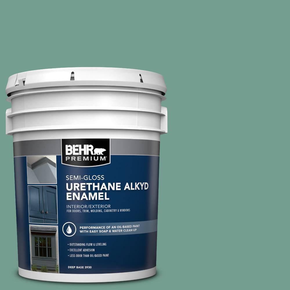 5 gal. #M430-5 Regal View Urethane Alkyd Semi-Gloss Enamel Interior/Exterior Paint price history on PriceWatchPro