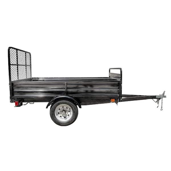 DK2 4.5 ft. x 7.5 ft. Single Axle Utility Trailer Kit with Drive-Up Gate