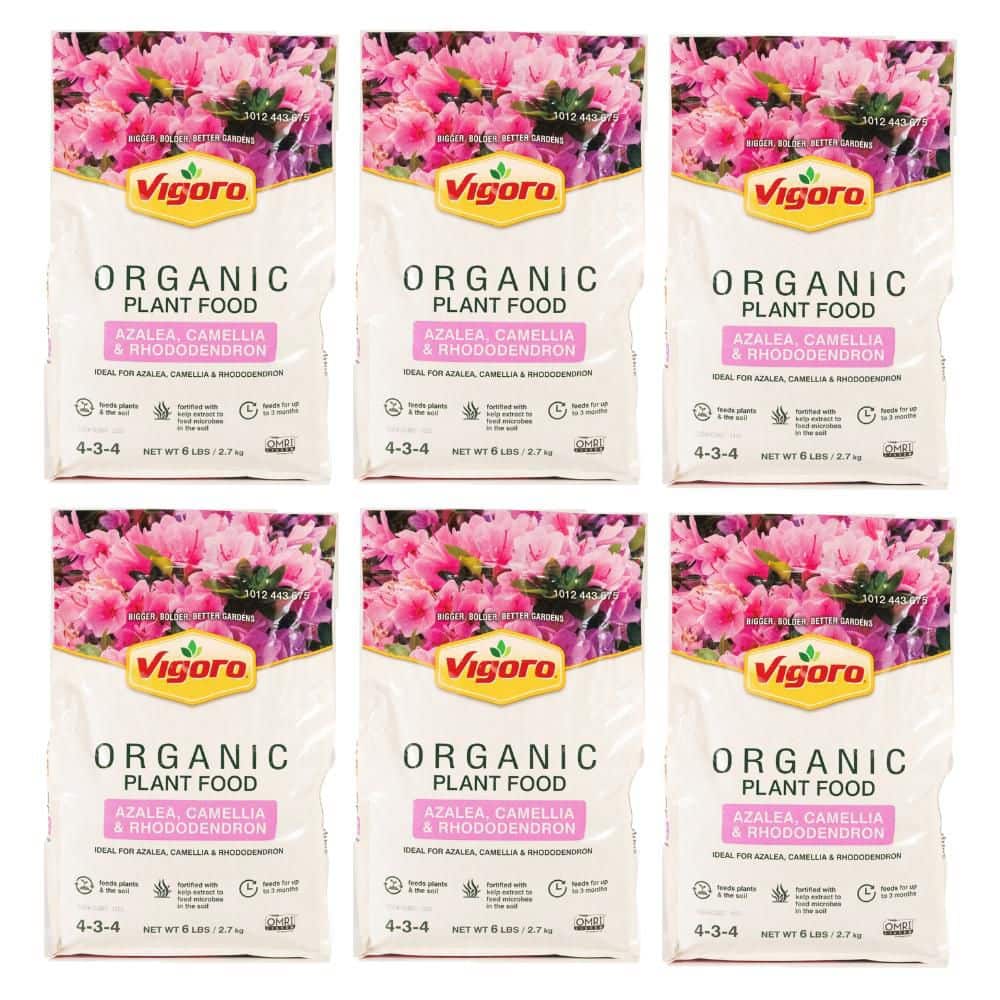 Vigoro 6 lb. Organic Azalea, Camellia, and Rhododendron Plant Food