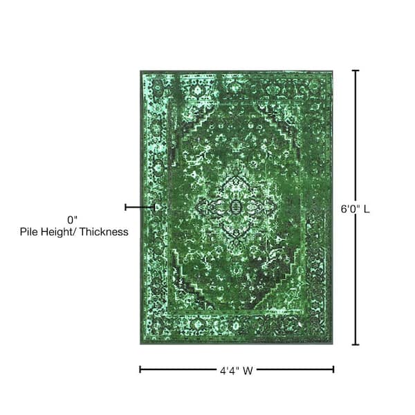 Amazon.com: LIMON HOME Olive Green Area Rug 8x10 for Living