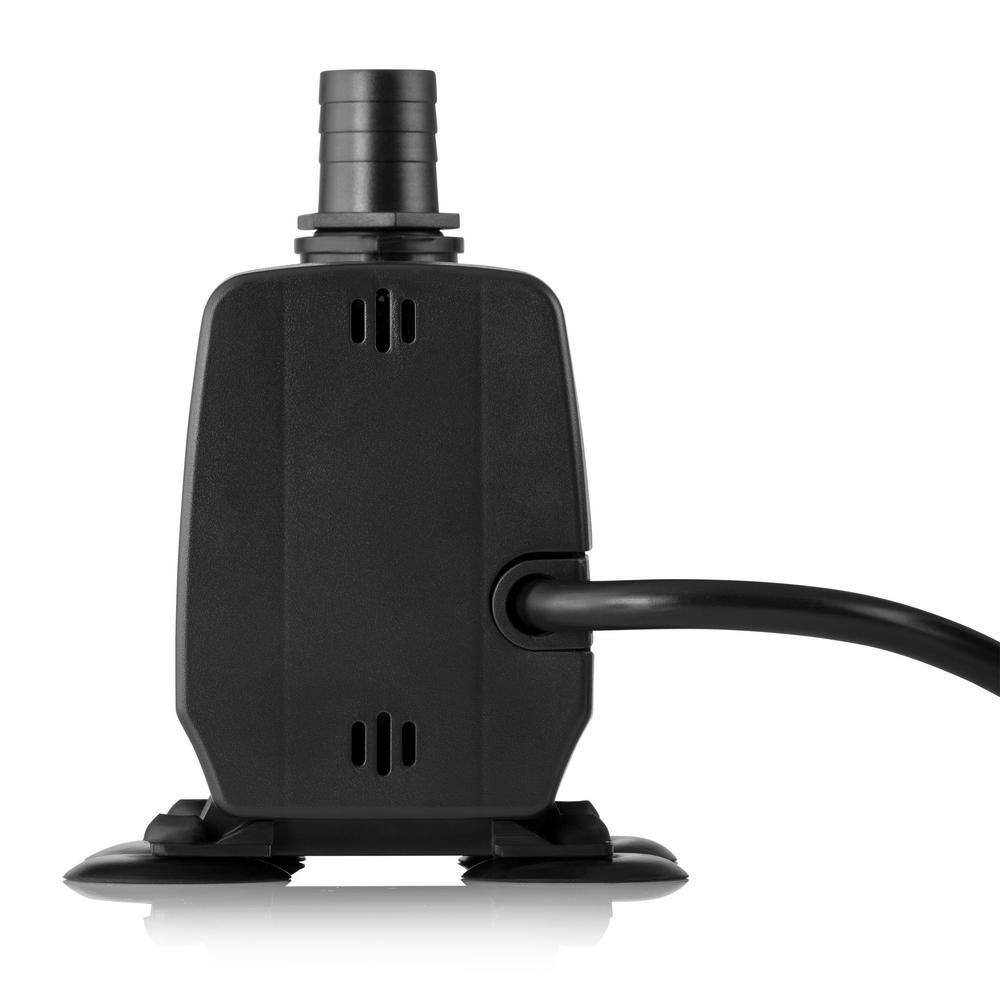 Black Submersible Water Pump with 16 ft. Cord