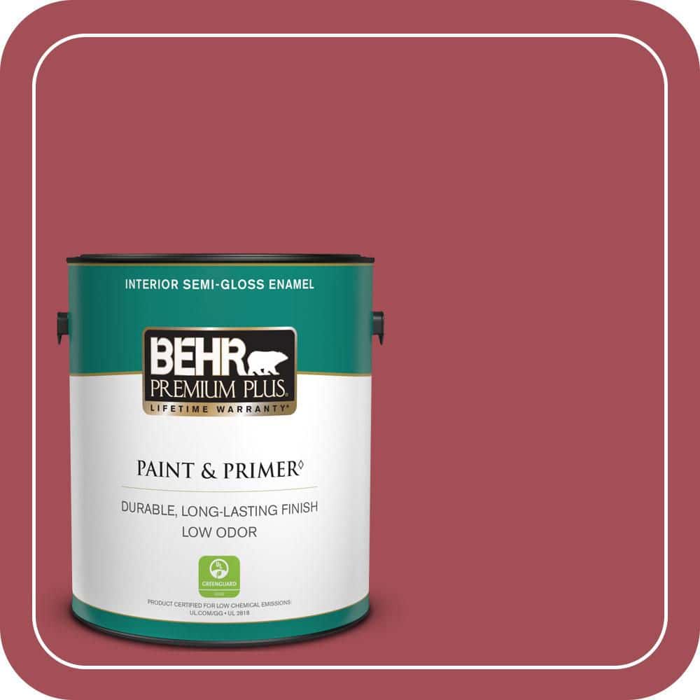1 gal. Home Decorators Collection #HDC-FL15-02 Cranberry Jam Semi-Gloss Enamel Low Odor Interior Paint & Primer price history on PriceWatchPro