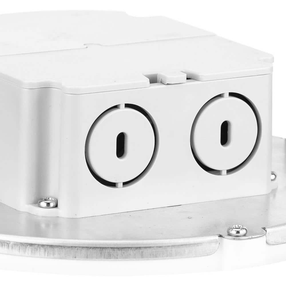 Satin White Aluminum LED Recessed Downlight, 7-Inch