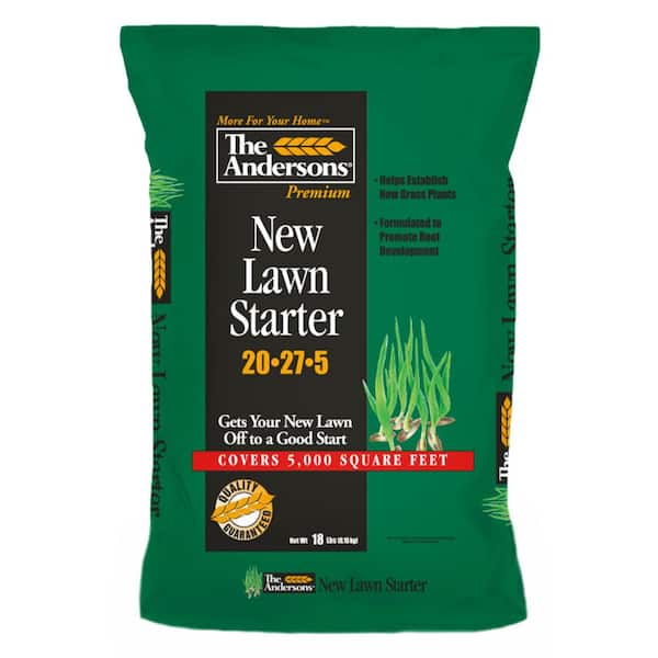 The Andersons 18 lbs. 5,000 s. ft. New Lawn Starter Lawn Fertilizer (20-27-5)