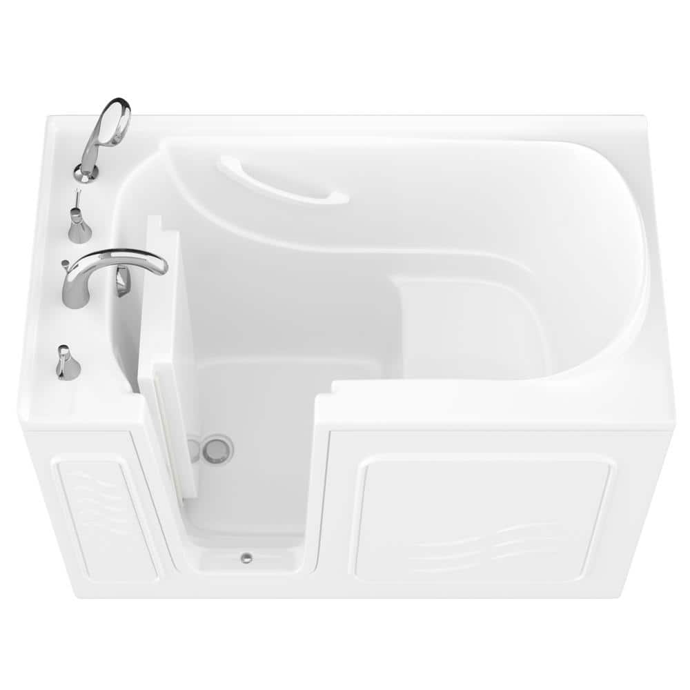 Universal Tubs HD Series 30 in. x 53 in. Left Drain Quick Fill Walk-In ...