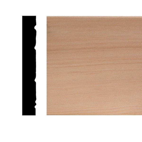 Builder's Choice OP49F 11/16 in. x 4-9/16 in. x 84 in. Hemlock Interior Jamb Moulding