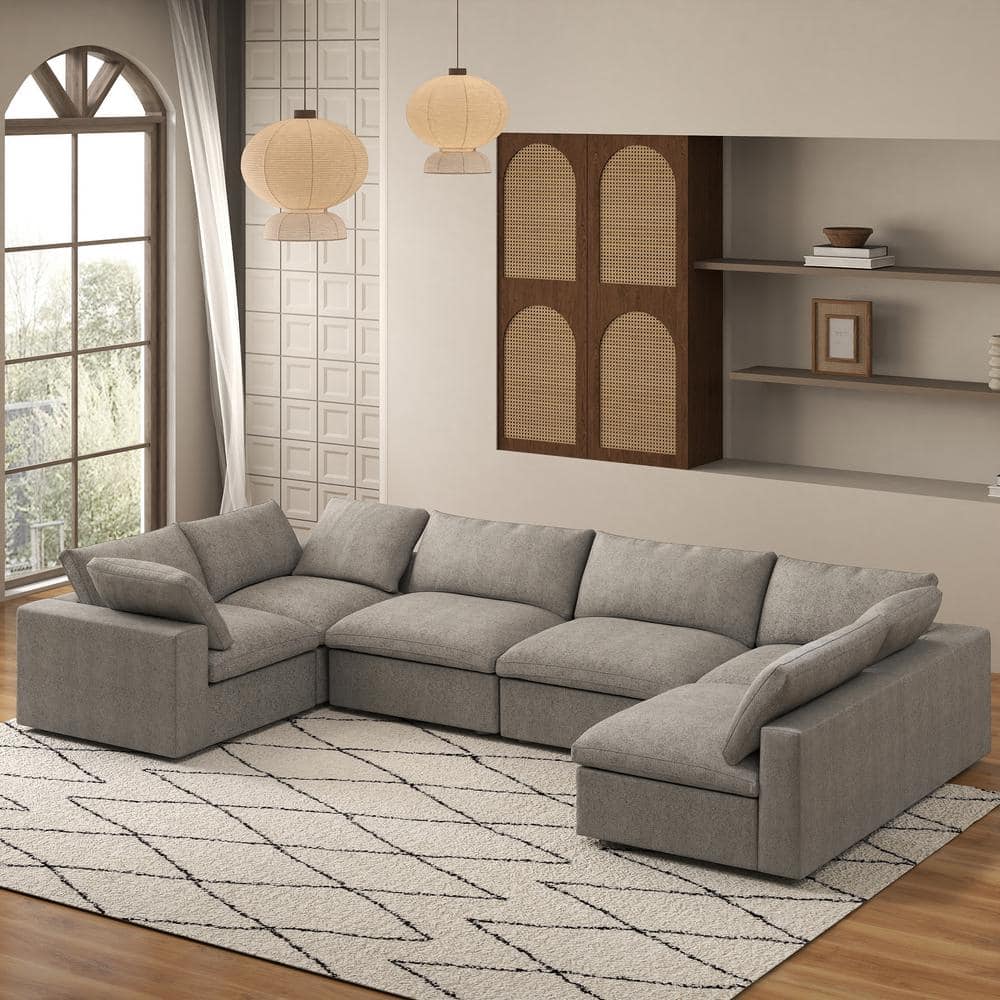 Grey cloud sectional discount