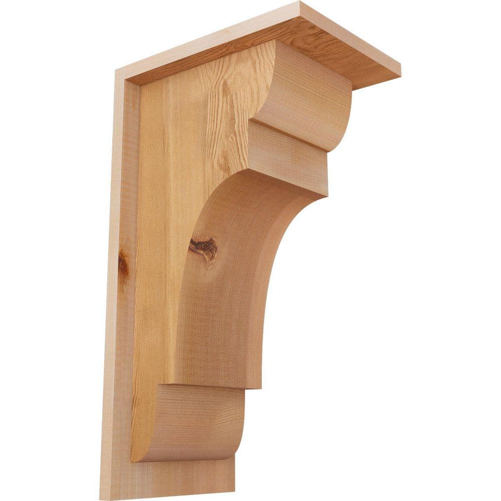7-1/2 in. x 10 in. x 18 in. New Brighton Smooth Western Red Cedar Corbel with Backplate price history on PriceWatchPro