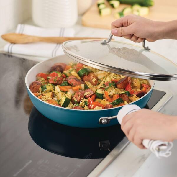 KitchenAid Hard-Anodized Ceramic Induction 12.25 in. Aluminum