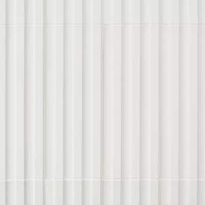 Veluto White 5.82 in. x 15.66 in. 3D Matte Porcelain Wall Tile (6.45 sq. ft./Case)
