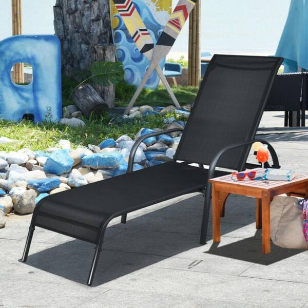 アンティーク雑貨 long chair B Caggiano 77.56'' Chaise Lounge – Outdoor Space Designs